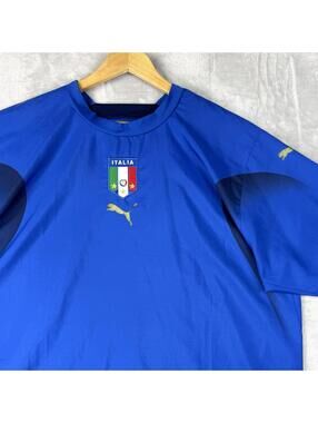 Italy 2006-2007 Puma Home Jersey Shirt Football Soccer Men Sz XXL VTG World Cup